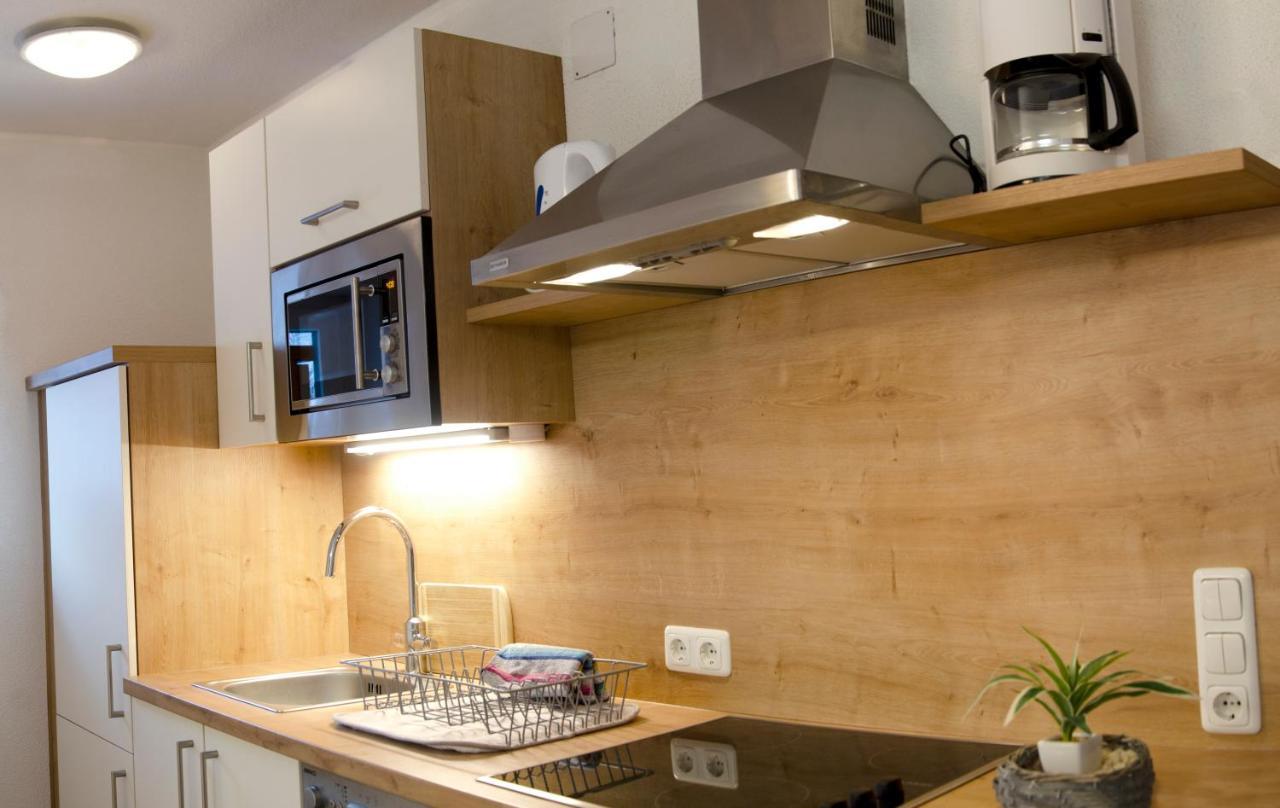 Ferienwohnung Wetterstein แลร์มอส ภายนอก รูปภาพ